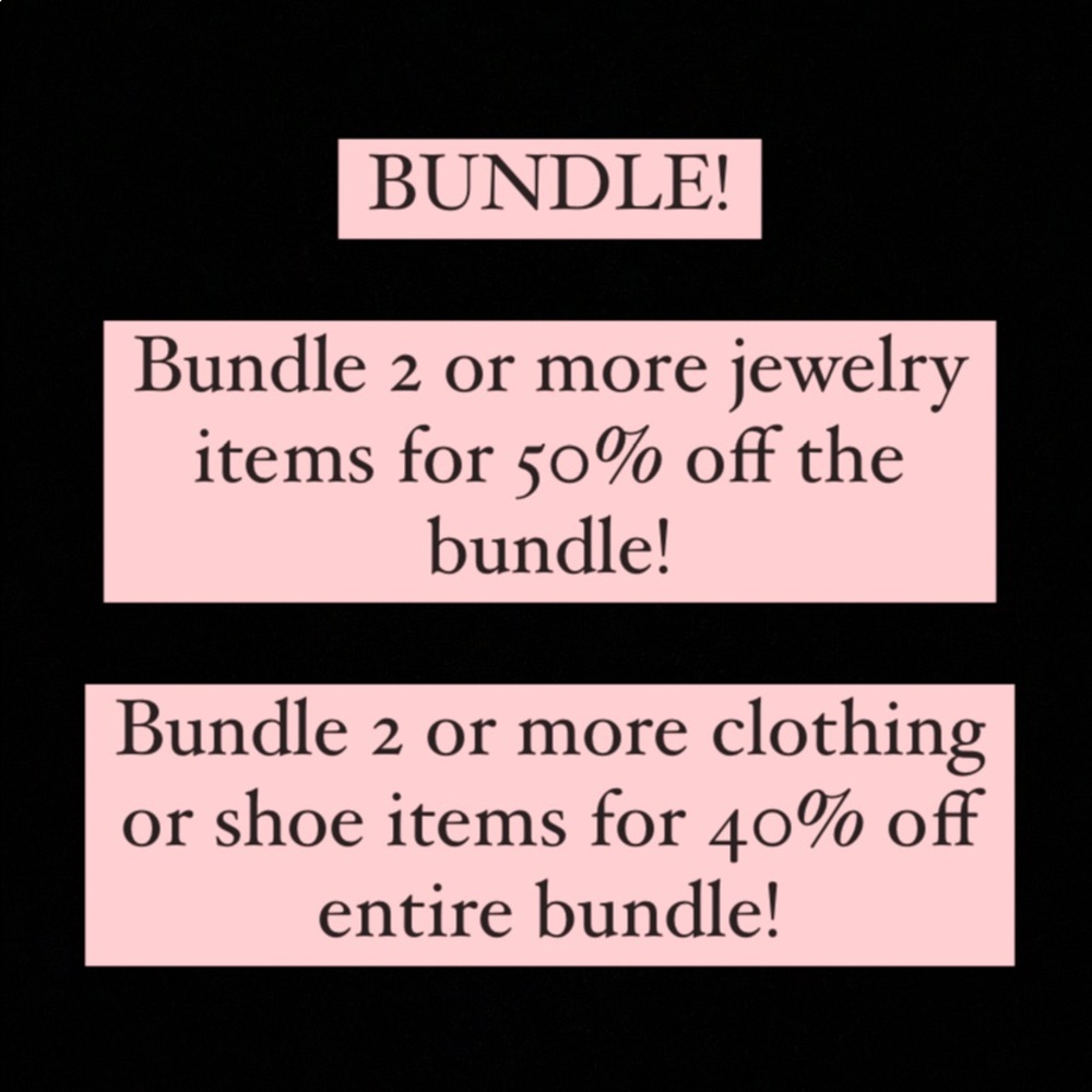 BUNDLE! 40-50% off all bundles!